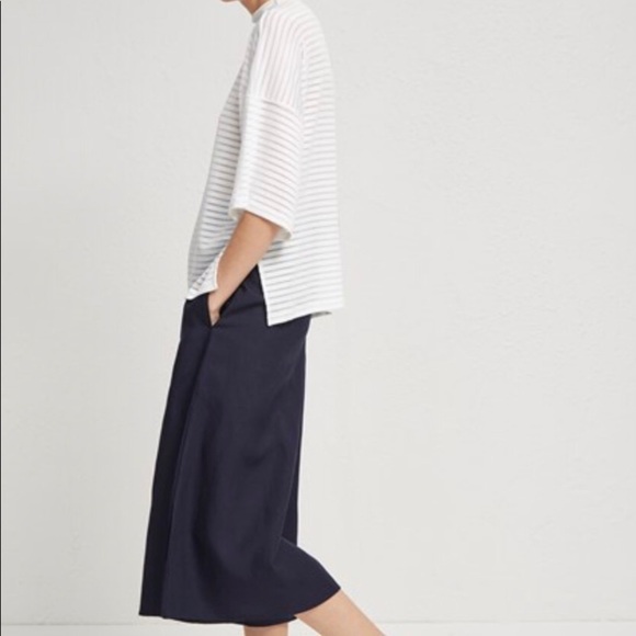 French Connection Ellesmere Drape Culottes Size 0 - Picture 1 of 13